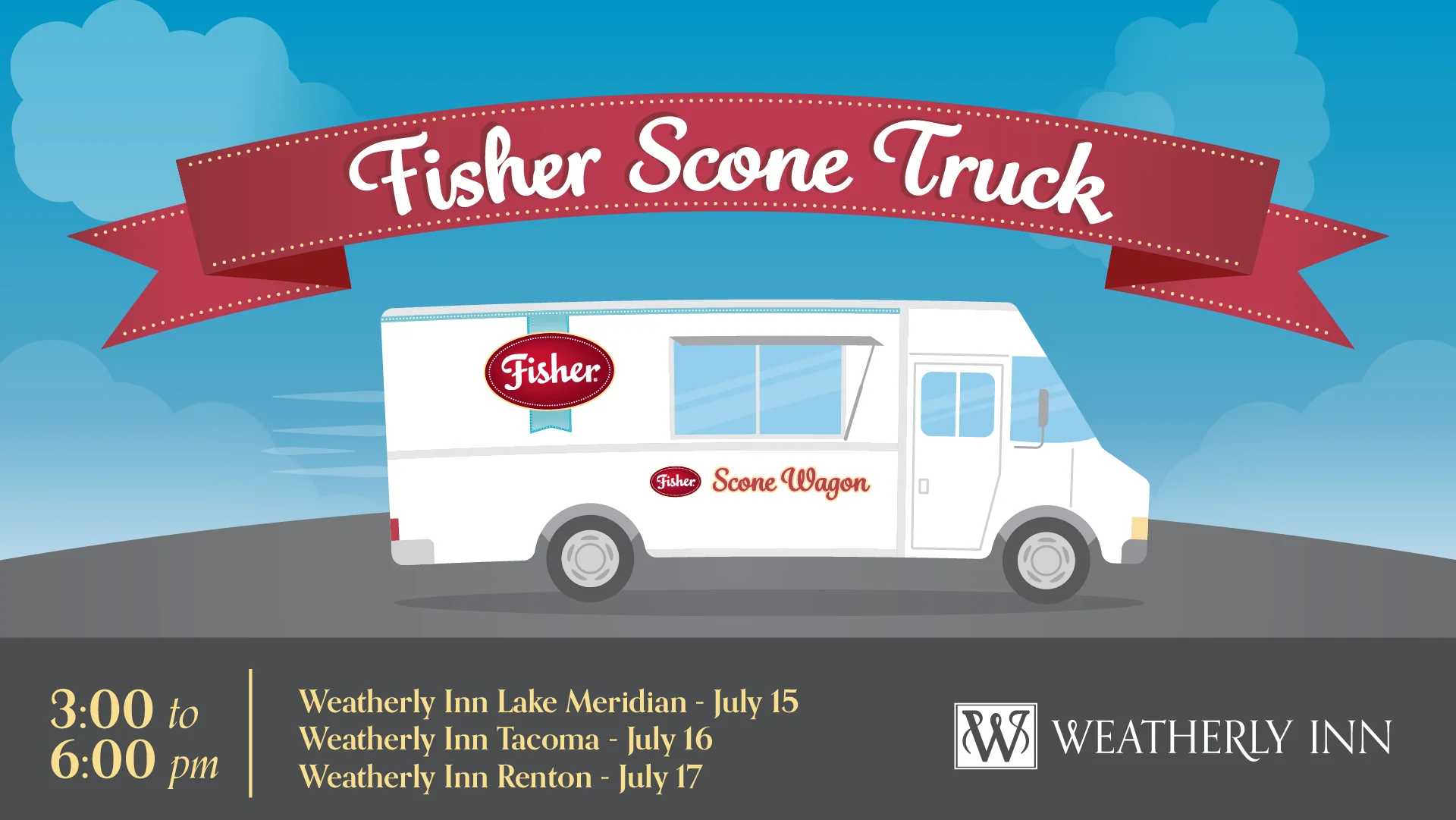 Fisher scone truck event
